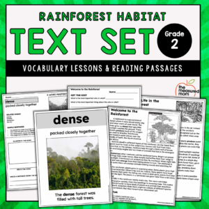Rainforest Habitat: Text Set for 2nd Grade